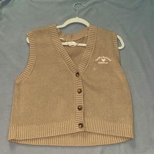 this is a pacsun play boy sweater vest, it is great for fall and layering :)